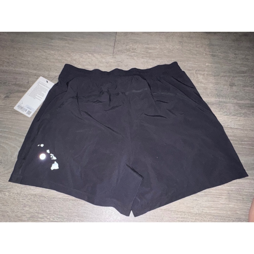 Lululemon Mens Pace Breaker Short 5" LL Black Hawaii Edition New LM7B31S - Picture 1 of 3
